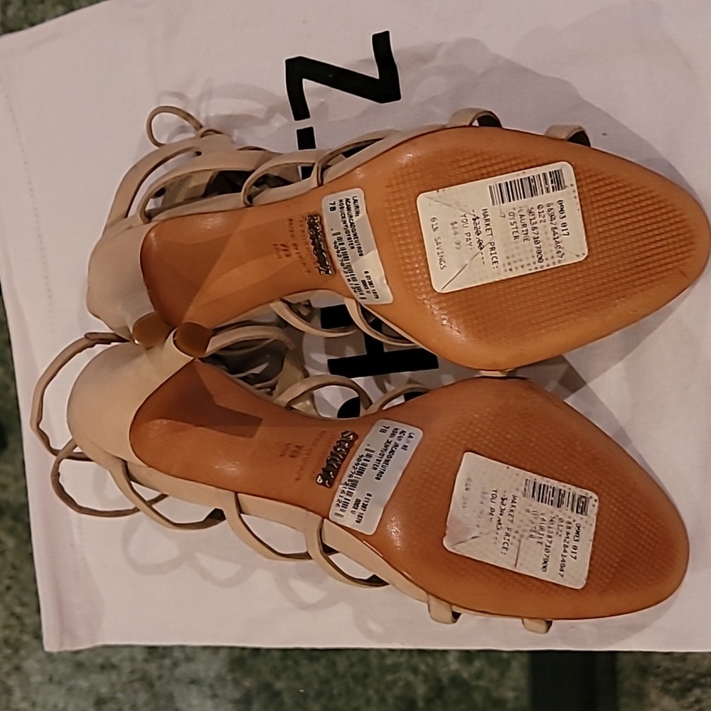 SCHUTZ Laurine oyster heels 7 - Picture 4 of 8